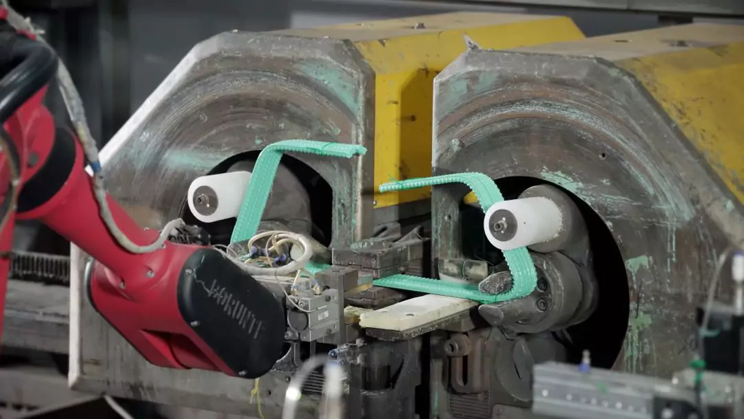 process of cutting and bendding